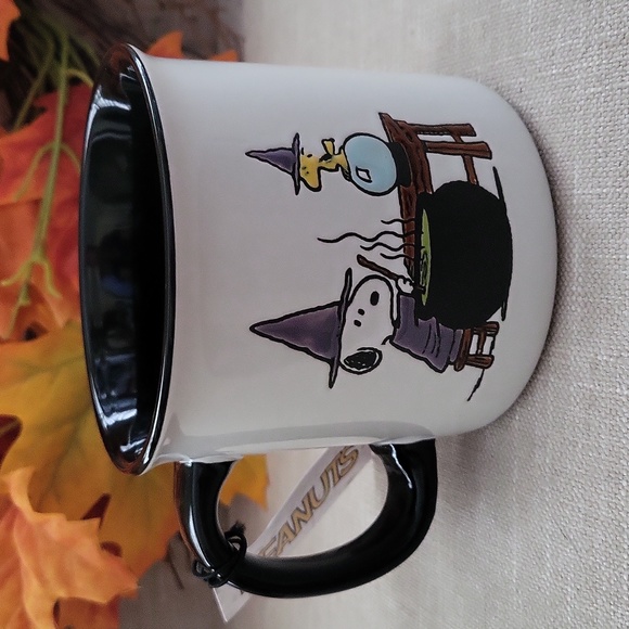 LAST CHANCE Peanuts Halloween Mug Snoopy Woodstock Witches Brew New with tags - Picture 5 of 5
